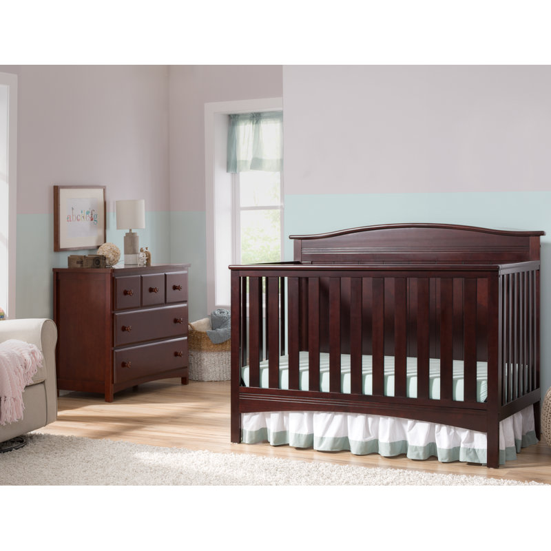 Delta Children Bennett Convertible 2-Piece Nursery ...