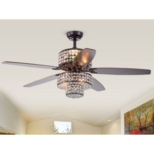 Best 52 Gagnon 5 Blade Ceiling Fan with Remote By House of Hampton Ceiling Lights 52 Gagnon 5 Blade Ceiling Fan with Remote By House of Hampton Ceiling Lights