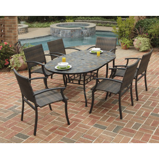 Go to store & view more images Sequoyah 7 Piece Dining Set by Loon Peak