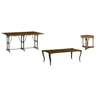 Cambridge 3 Piece Coffee Table Set by Jonathan Charles Fine Furniture