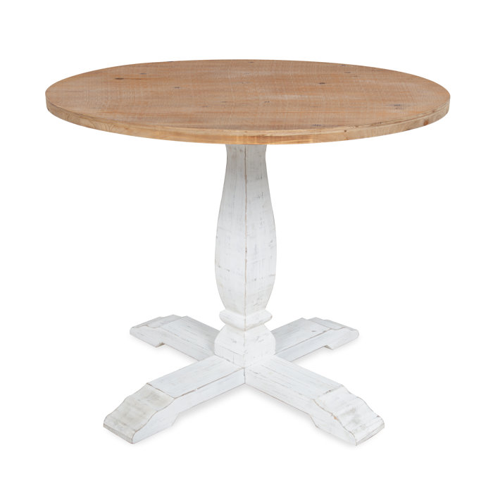 Cofer Round Pedestal Solid Wood Dining Table Cofer Round Pedestal Solid Wood Dining Table