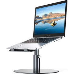 Samsung Notebook Stand Up to 17.3 Devices for MacBook Pro/Air Foldable Aluminum Laptop Holder with Heat Vent Laptop Stand HP Lenovo Ergonomic Adjustable Multi-Angle Laptop Riser Dell XPS