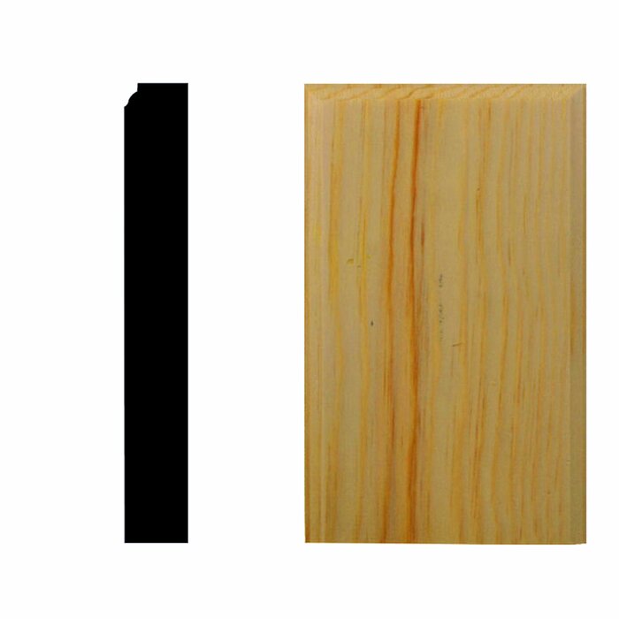 Wood Block Square Rosette 2 12 X 2 12 Door Window Trim Unfinished