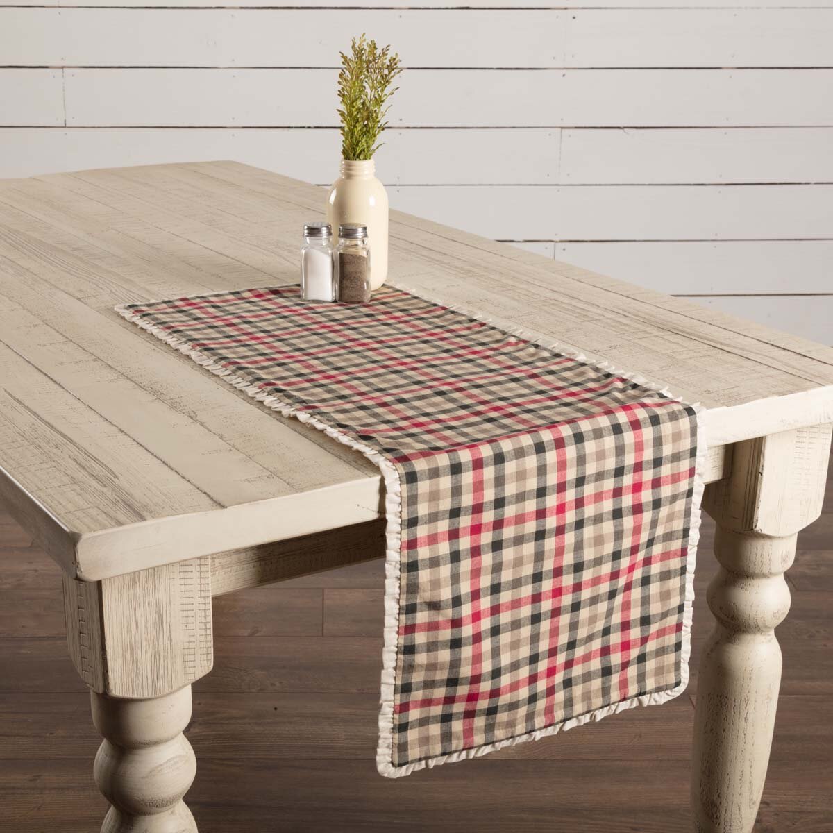 VHC Farmhouse Table Runner Cotton Decorative Dining Room Kitchen Table 2 Sizes 