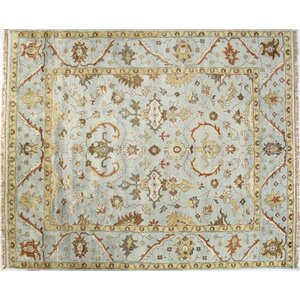 Charleston Light Blue Area Rug