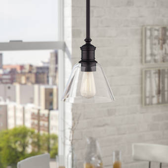 Williston Forge Kaylyn 1 Light Single Cone Pendant Wayfair