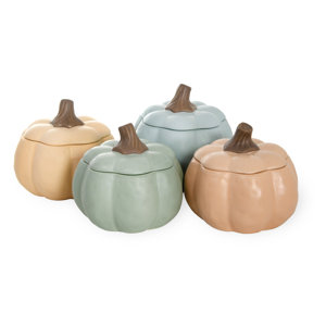 Glarus Pumpkin 10 oz. Soup Bowl (Set of 4)