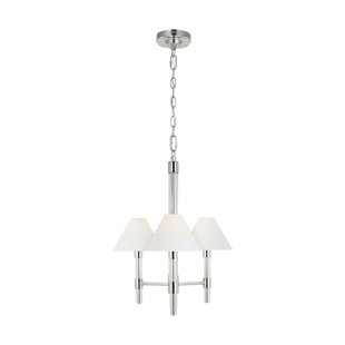 lucite chandelier modern