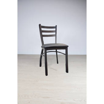 Mercury Row Menke Metal Cross Back Side Chair Reviews Wayfair