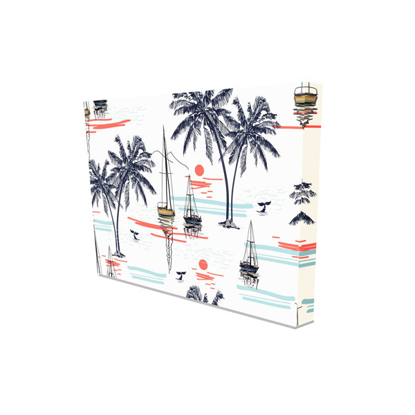 Palm Tree Canvas Wayfair Co Uk
