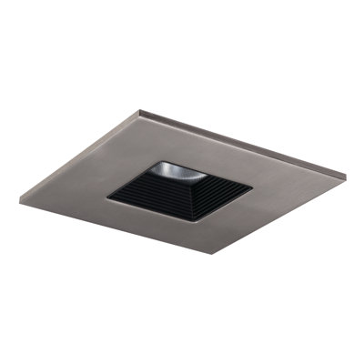 Halo Solite Lensed Square 4" Stepped Baffle Recessed Trim ...
