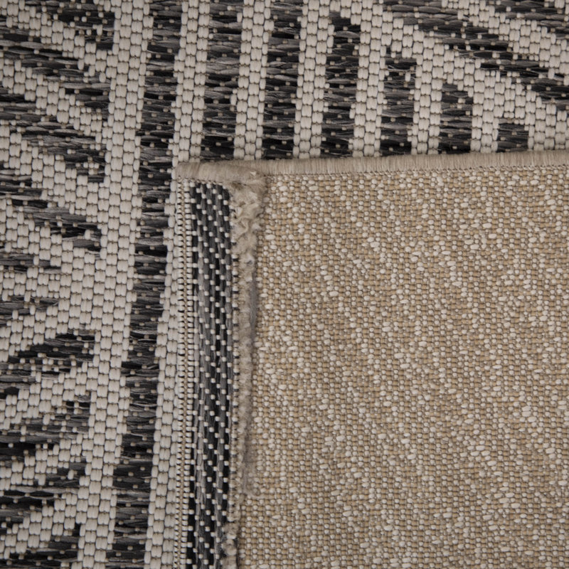 Colangelo Geometric Black Indoor Outdoor Area Rug Reviews Allmodern
