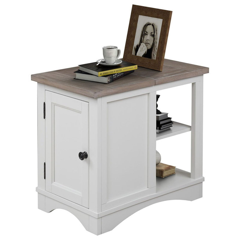 Rosalind Wheeler Hinson End Table With Storage Wayfair
