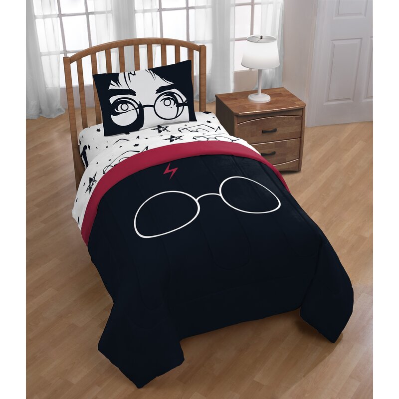 Warner Brothers Harry Potter Always Reversible Comforter Set