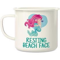 Quotes Reusable Im a Mermaid Stainless Steel Funny Travel Mug 