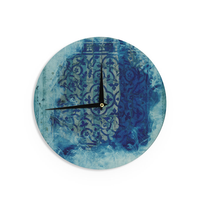 East Urban Home Frederic Levy Hadida Mosaic In Cyan 12 Wall