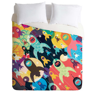 Go to store & view more images East Urban Home Invasion Fleet Duvet Cover Set
