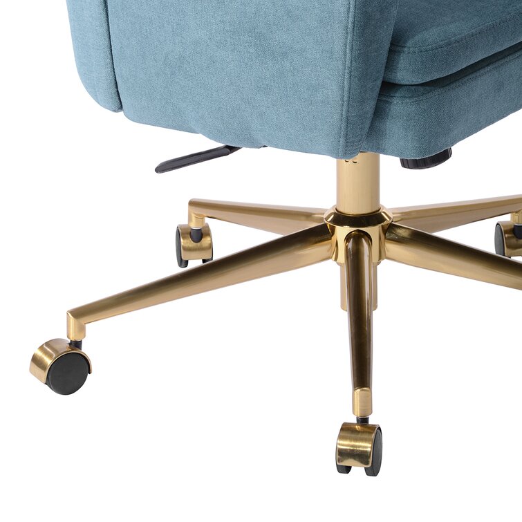 gold flamingo brandle task chair