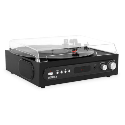 victrola 6 in 1 turntable external speakers