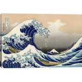 0.75 by 60 by 40-Inch iCanvasART 3-Piece Kajikazawa in Kai Province Canvas Print by Katsushika Hokusai
