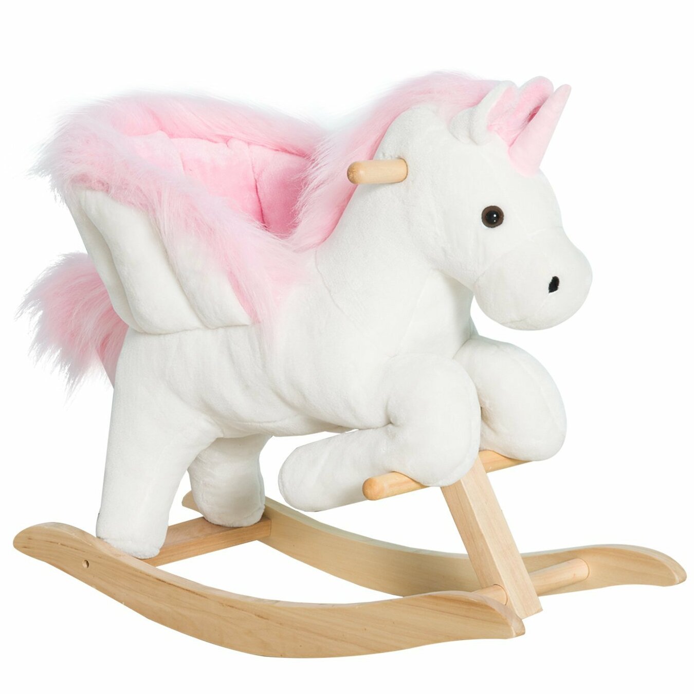 rocking horse with seat belt