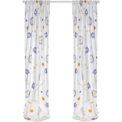 Stivers Blackout Curtain Panels Harriet Bee