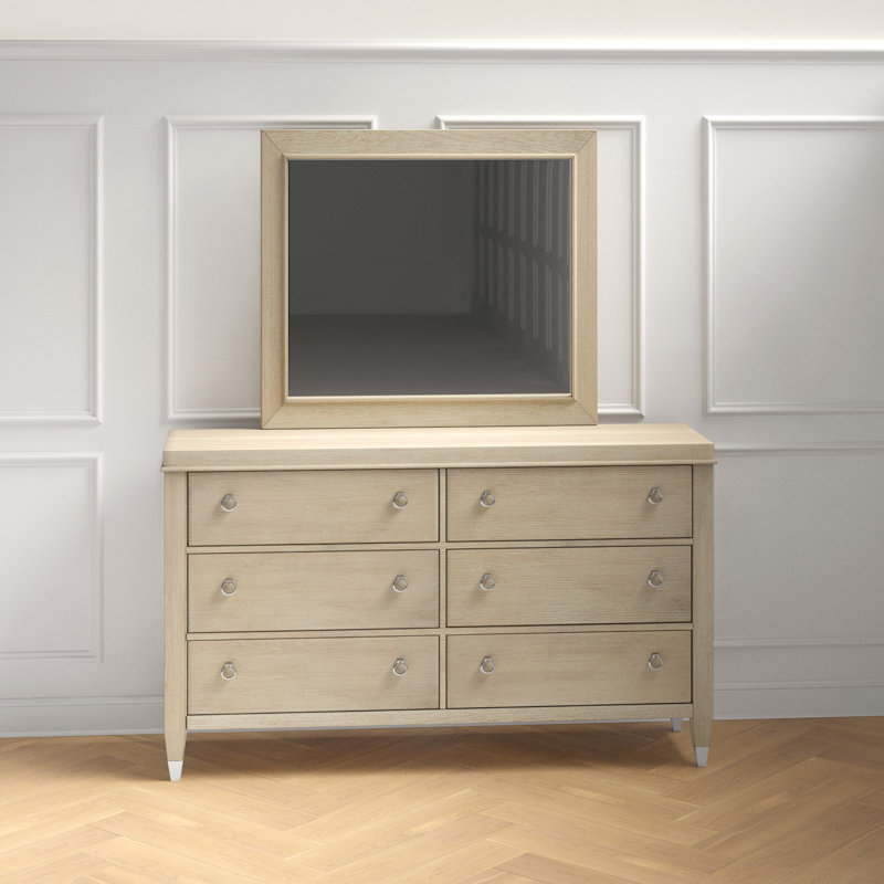 Sausalito 6 Drawer Standard Dresser With Mirror Reviews Joss