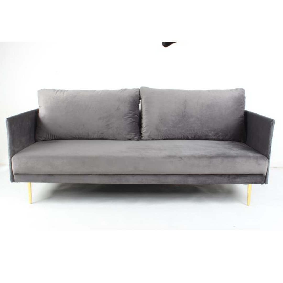 Brayden Studio Peggy Velvet 78 W Square Arm Sofa Bed Wayfair Peggy Velvet 78 W Square Arm Sofa Bed