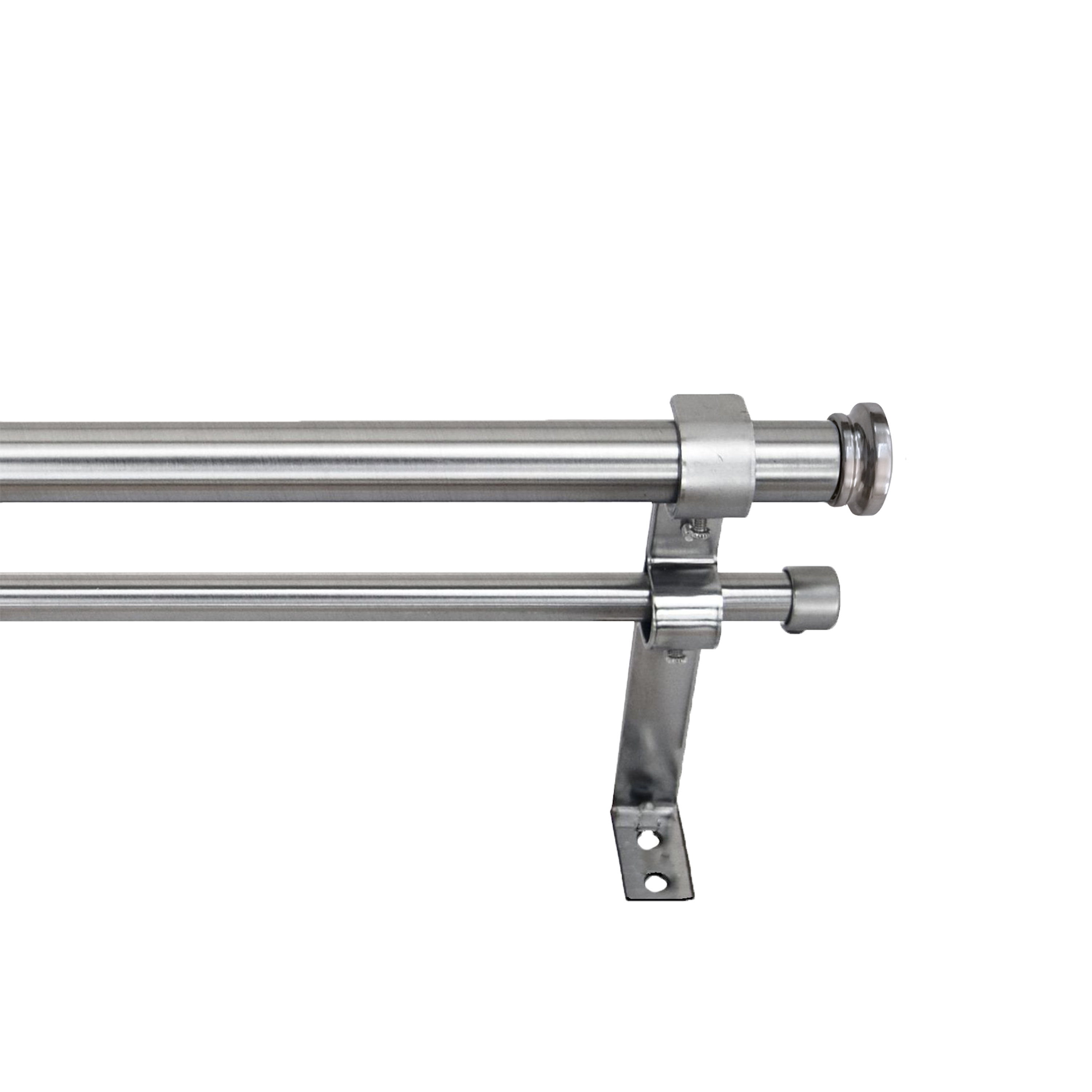 Canora Grey Pangle Double Curtain Rod Wayfair