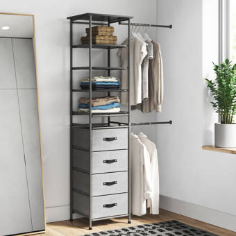 Rev A Shelf 23 W Spiral Clothes Rack Wayfair