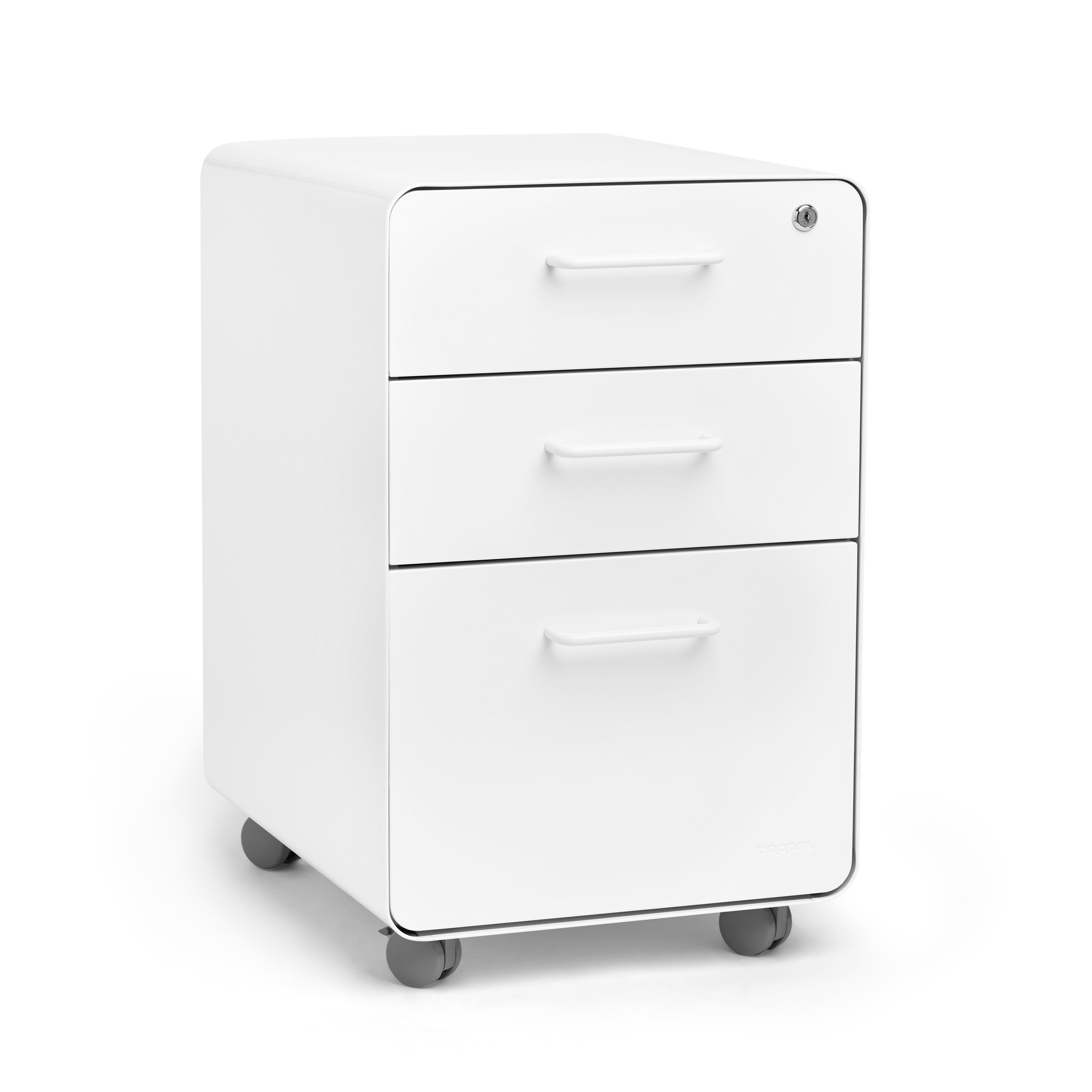 Stow 3 Drawer Vertical Filing Cabinet Reviews Allmodern