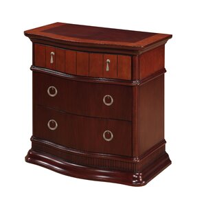 Portland 3 Drawer Nightstand