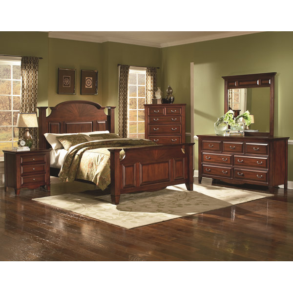 Alcott Hill Hoisington Queen Platform Solid Wood Configurable Bedroom Set Reviews Wayfair Ca