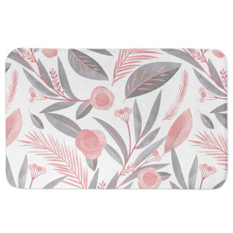 The Holiday Aisle Grainger Claus Pattern Bath Rug Wayfair