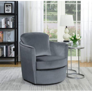 Nimmons Swivel Armchair by Everly Quinn #1