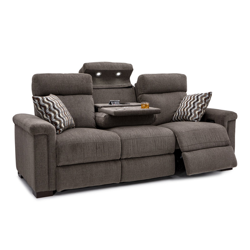 Ebern Designs Reclining Home Theater Sofa Wayfair Reclining Home Theater Sofa
