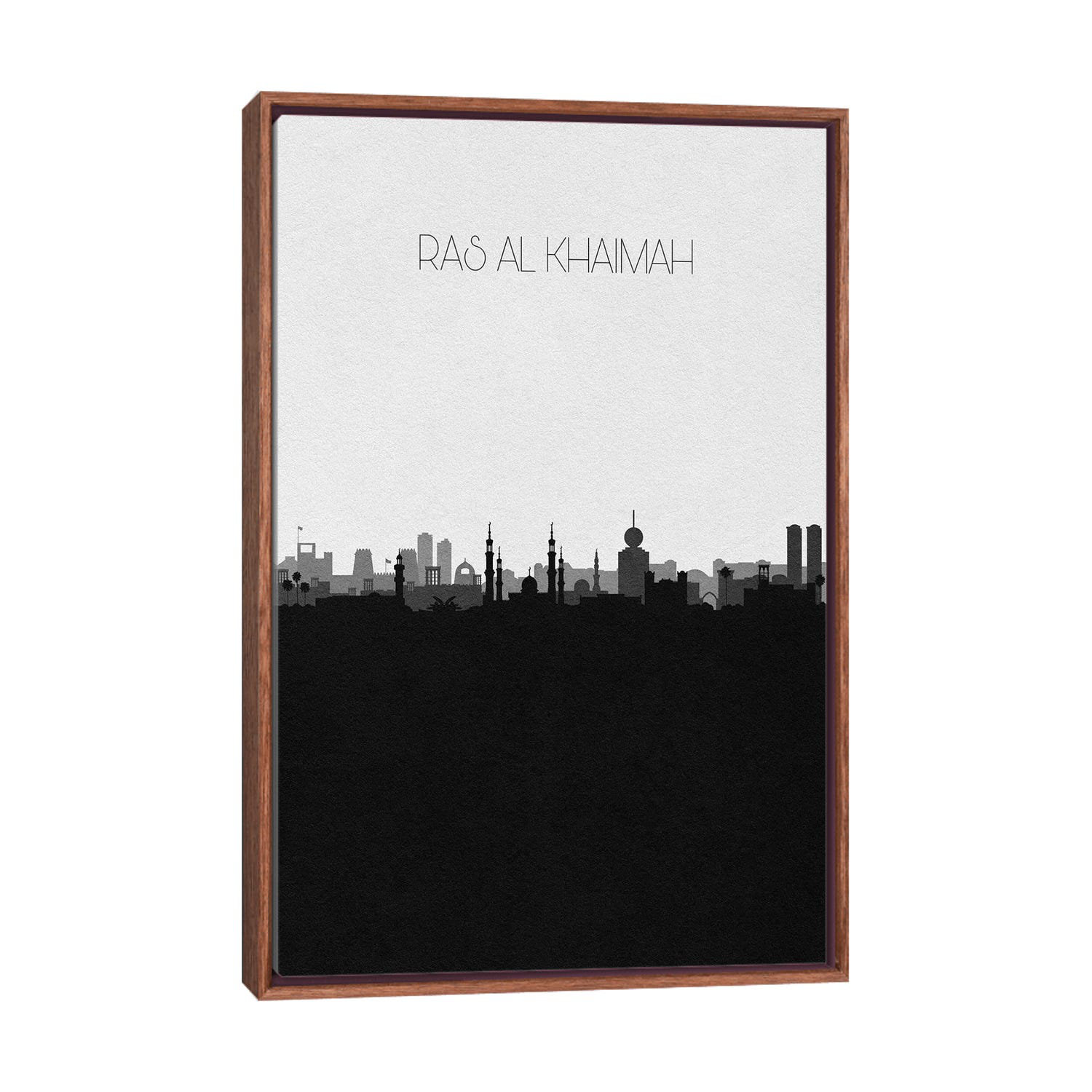 Ebern Designs Ras Al Khaimah, UAE City Skyline by Ayse Deniz Akerman