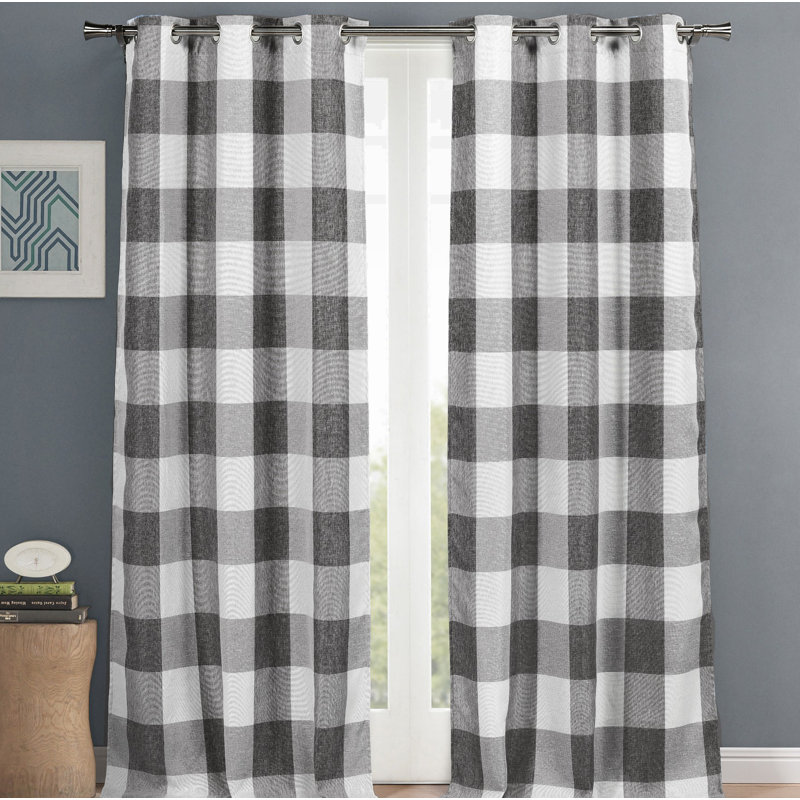 Laurel Foundry Modern Farmhouse Rosenblum Plaid Blackout Grommet