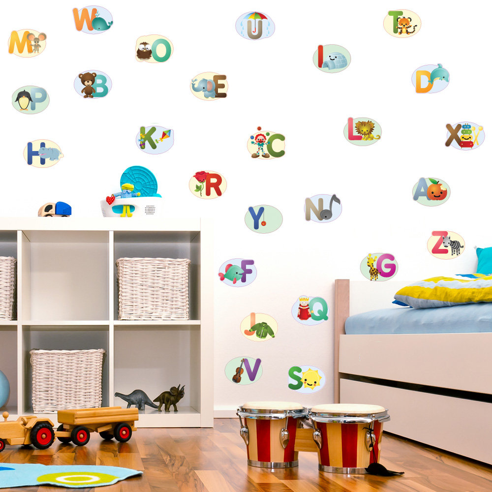 Nursery Alphabet Wall Decal Nursery Alphabet Wall Decal