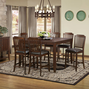 Lynn 7 Piece Dining Set by Alcott Hill