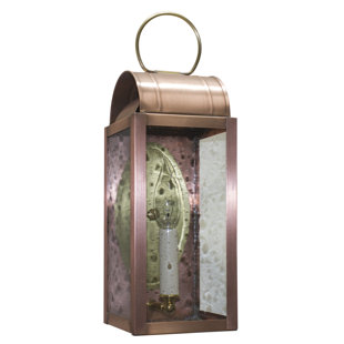Go to store & view more images Xzavier 1-Light Outdoor Wall Lantern by Breakwater Bay
