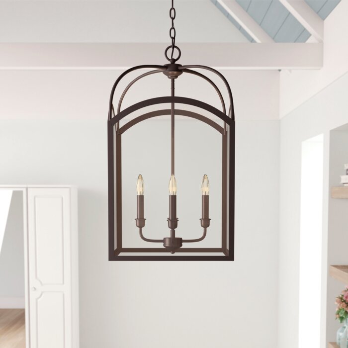 Covell 4-Light Foyer Pendant & Reviews | Joss & Main