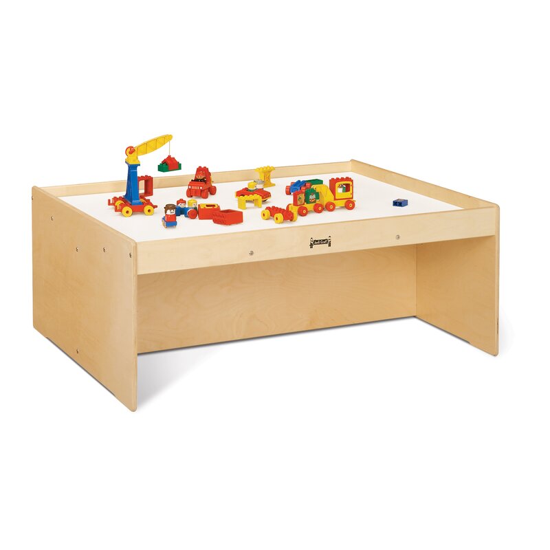 children's activity table with storage