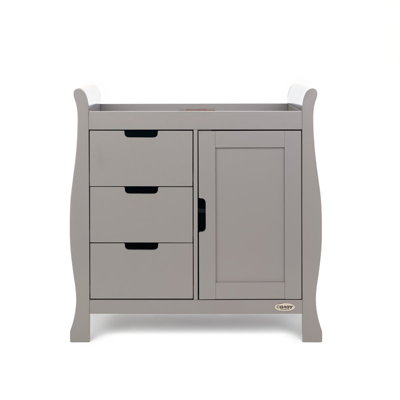 Obaby Stamford Classic Sleigh 3 Piece Nursery Furniture Set
