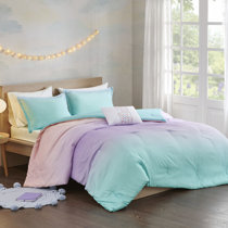 aqua blue queen comforter set