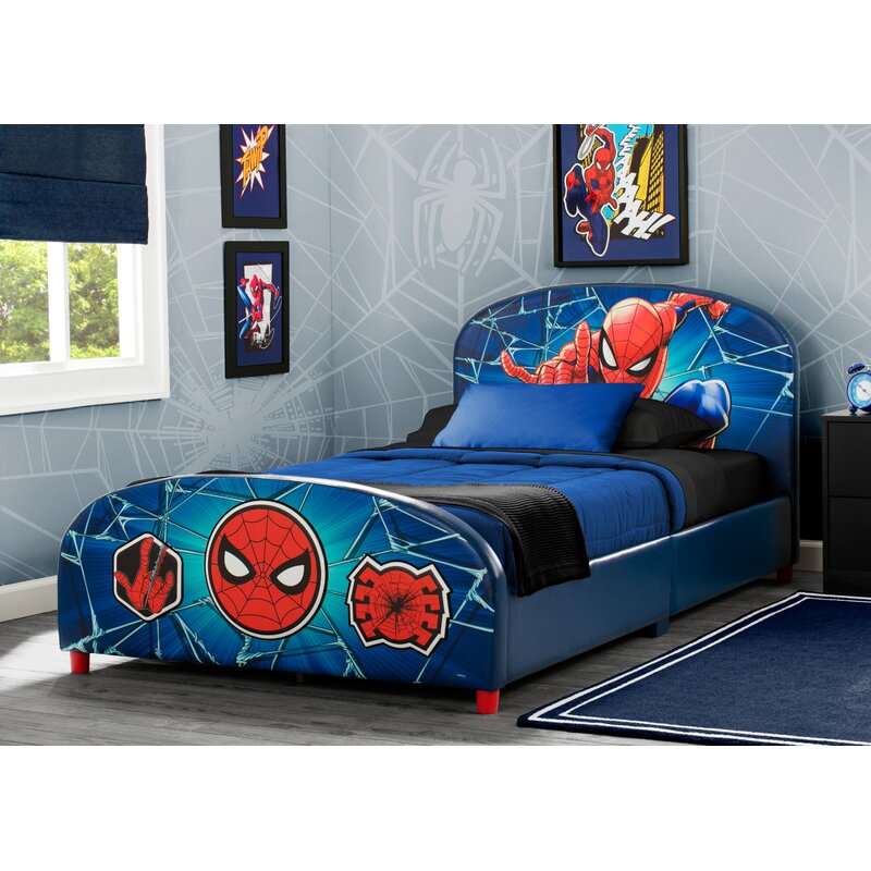 twin spiderman bed set