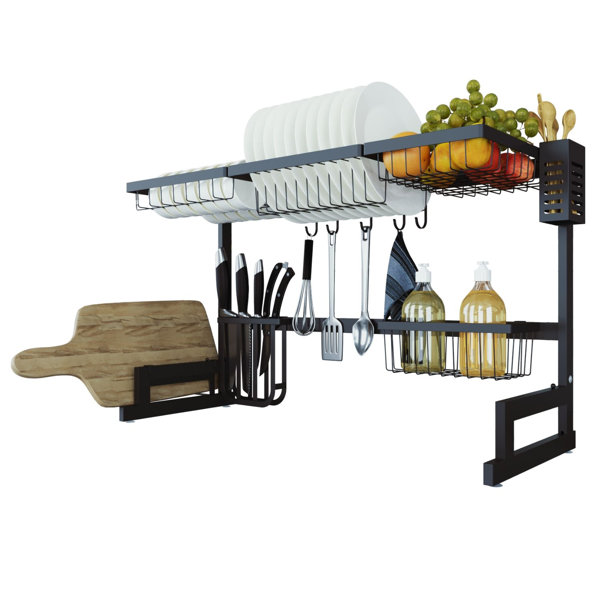 Space Saving Dish Rack Wayfair Ca
