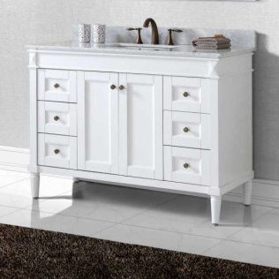 Virtu Usa Tiffany 48 Bathroom Vanity Cabinet Reviews Wayfair Tiffany 48 Bathroom Vanity Cabinet