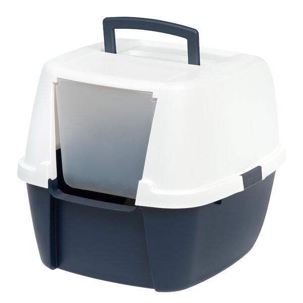 jumbo cat litter box with lid