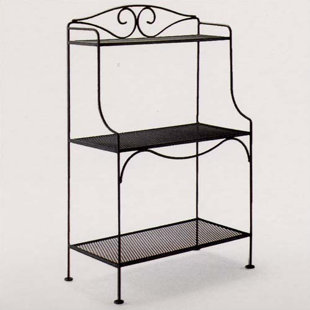 Go to store & view more images Woodard Classic Wrought Iron Baker's Rack